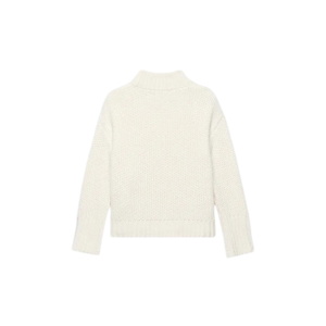 Mint Velvet White Cotton Blend Star Detail Jumper